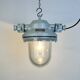 Grey Industrial Cast Aluminium Explosion Proof Light, 1970s