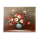 Huile sur toile bouquet de fleurs