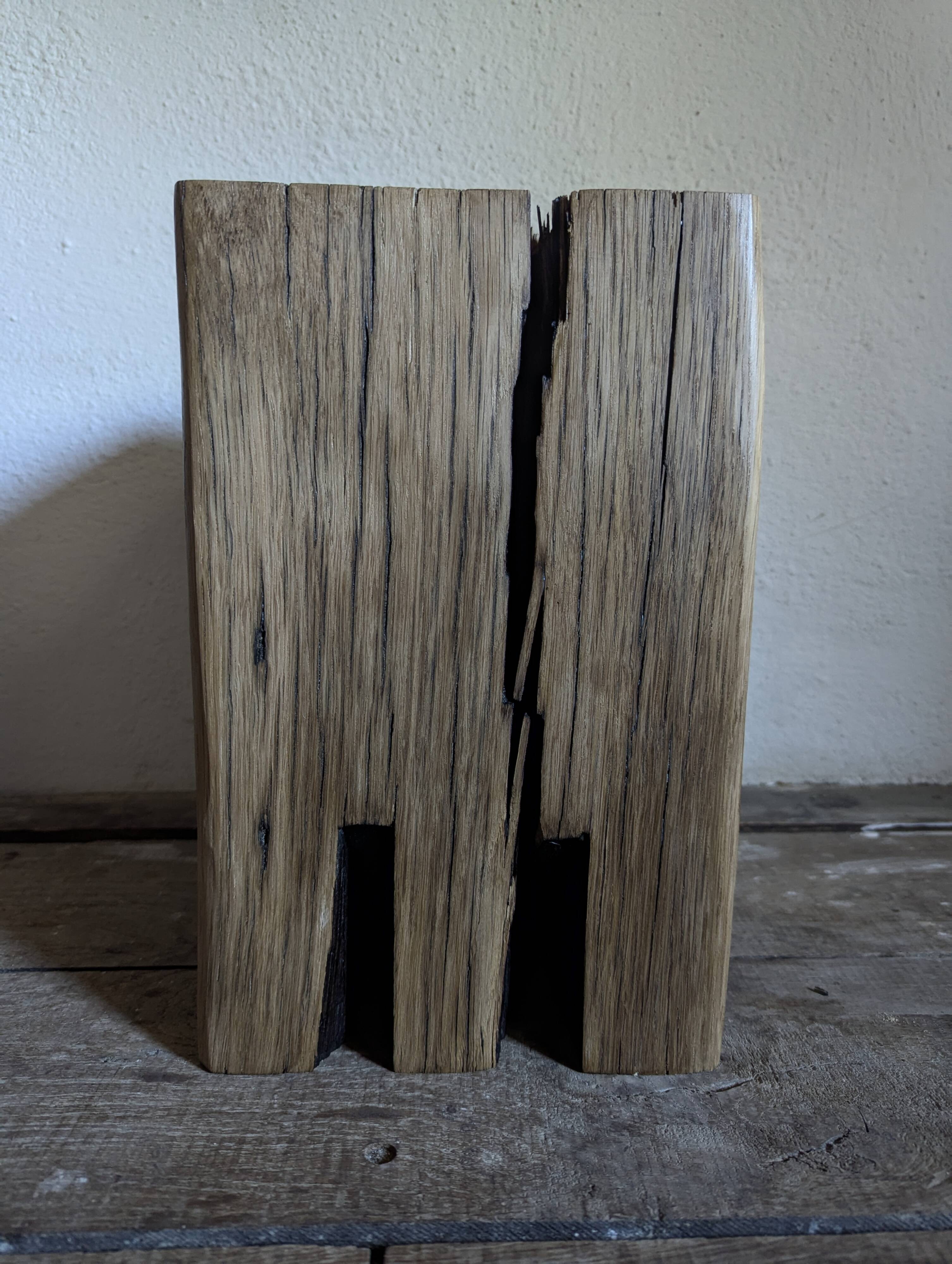 3 monoliths, ancient oak columns