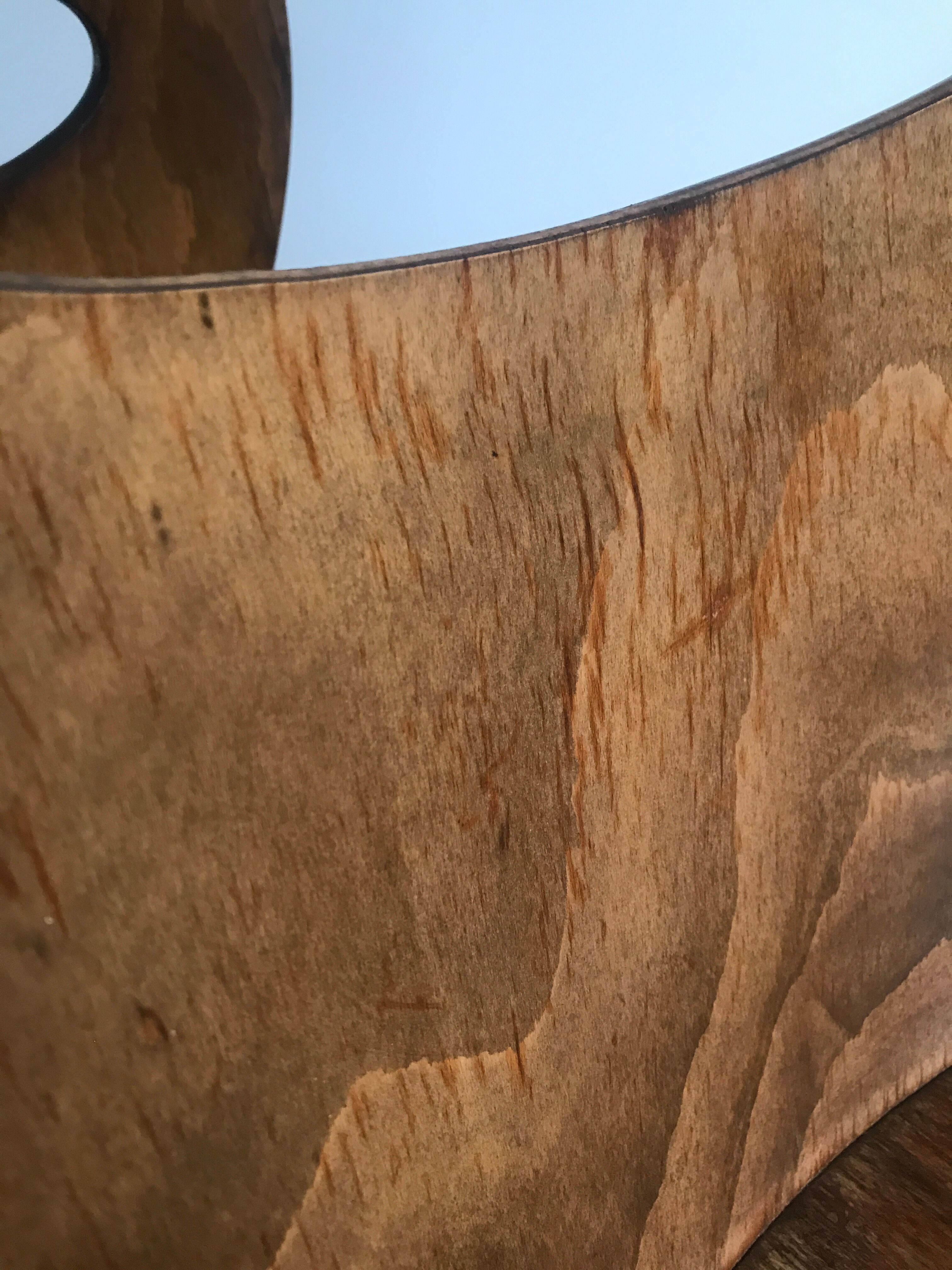 Pair of bistro chairs "rustic" model of baumann called "ant"