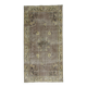 Turkish Anatolian Handmade Vintage Area Rug 202 cm x 110 cm