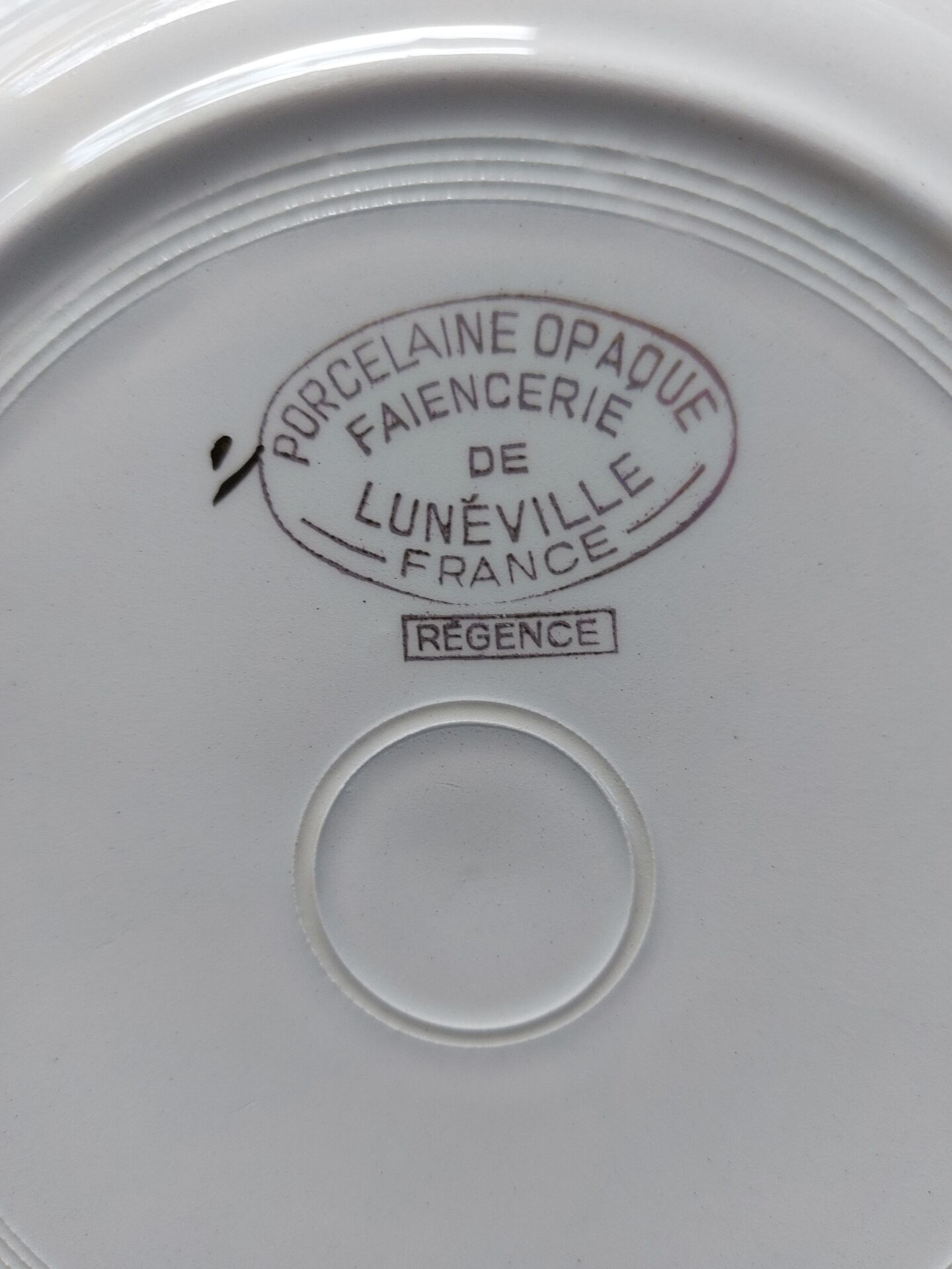 Dessert plate Lunéville
