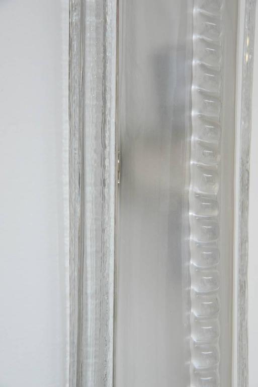 Pair of sconces in Murano glass art deco Italian style