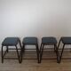 Lot de 4 tabourets industriels
