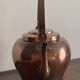 Antique copper kettle