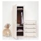 Armoire parisienne asymétrique