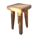 Rustic artisan stool