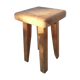 Rustic artisan stool