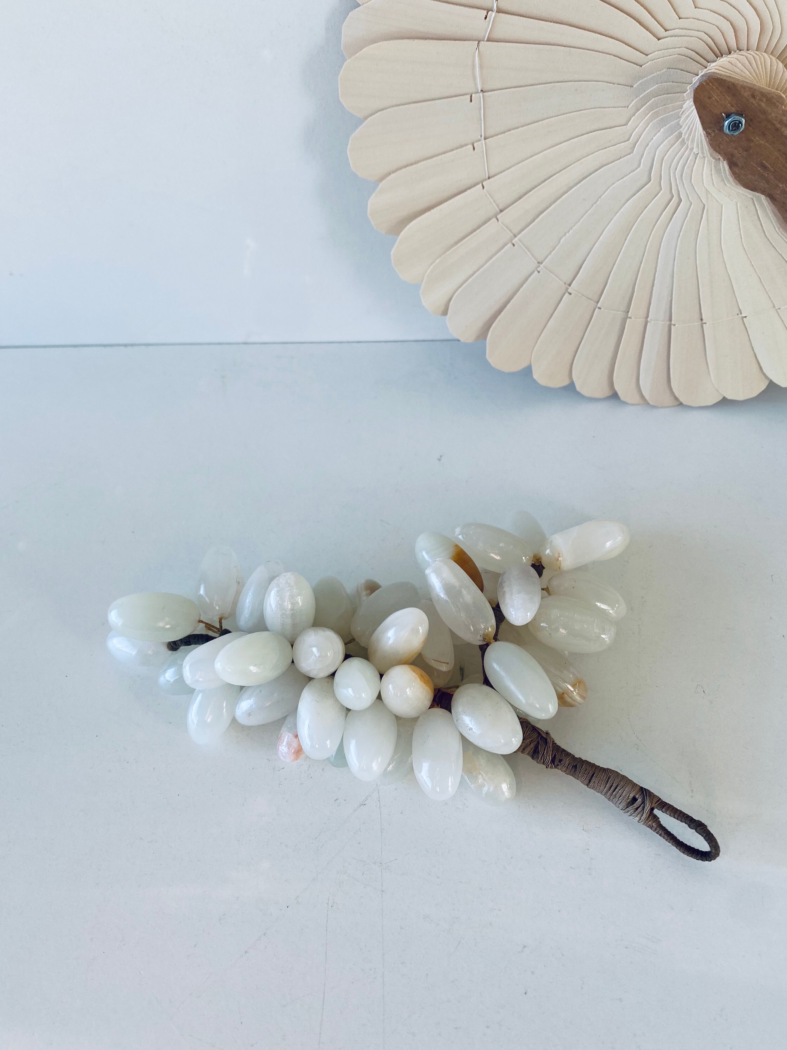 Bunch of onyx grapes