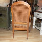 Armchair Louis Philippe XIX eme, Voltaire style with low back.