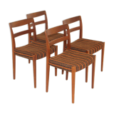 Set of 4 teak chairs, Troeds, Sweden, 1960