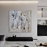 Abstract painting table