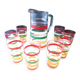 Orangeade service VMC Vintage for 8 people