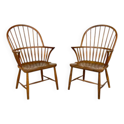 Paire de chaises de salle à manger CH18A pour Carl Hansen & Son