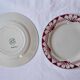 Lot 6 old plates St Amand Ceranord model Magnolia
