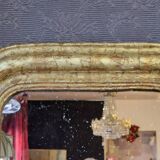 Petit miroir  doré
