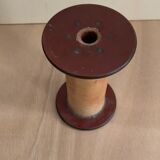 Bobine de fil en bois ancienne
