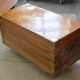 Navy officer's trunk in camphrier
