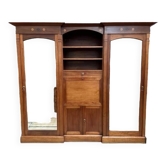 Large Notary's Furniture Early 20th Century in Mahogany