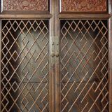 Lattice Chinese cabinet