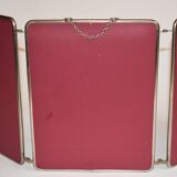 Mirror barber triptych 30 x 24 cm