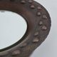 Vintage handmade mid century copper wall mirror by Eugen Zint