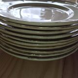 Antique gien table service – niderviller model – exceptional set