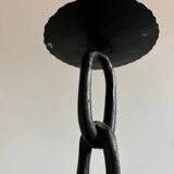 Brutalist candlesticks 1970