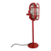 Bobbi lamp - rainbow collection - red - upcycling