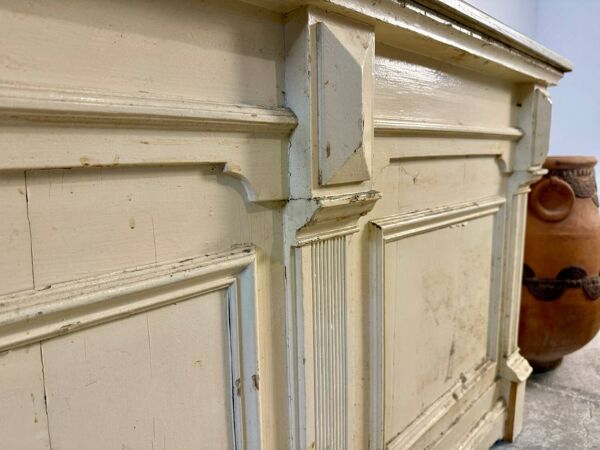 Comptoir de magasin double face, 6 tiroirs