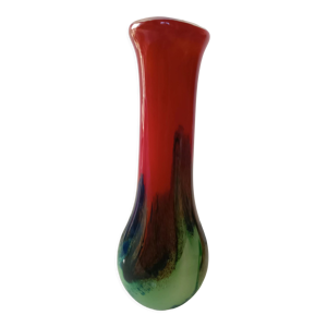 Vase multicolore  pâte