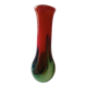 Multicolored glass paste vase signed Gabriel Milesi master glassmaker