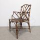 Fauteuil en rotin et bambou