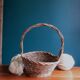 Braided wicker basket / Artisanal basketry