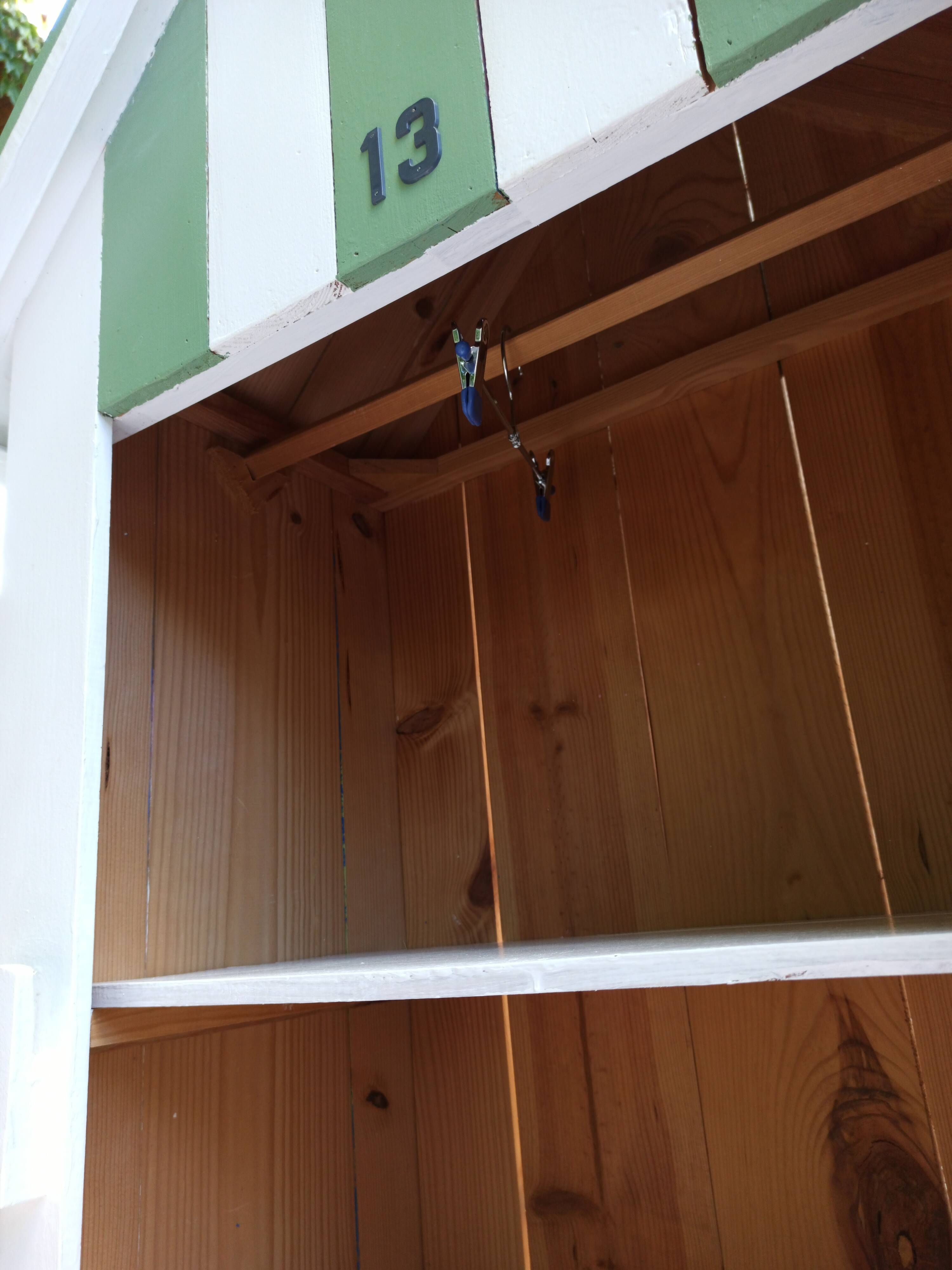 Beach cabin, children's wardrobe