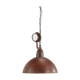 Suspension industrial style factory in rusty metal effect
