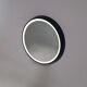 Bright round mirror Luciano Busnelli vintage fiberglass - 1970