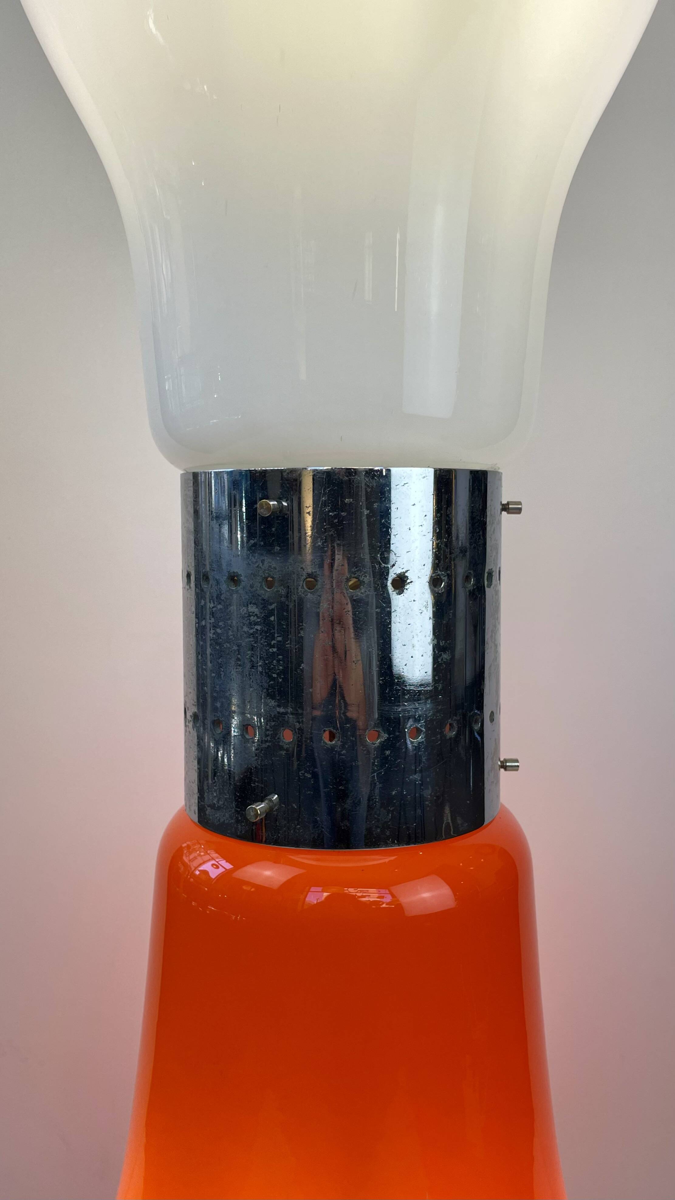 Birillo, Floor Lamp by Carlo Nason for Mazzega, 1970s