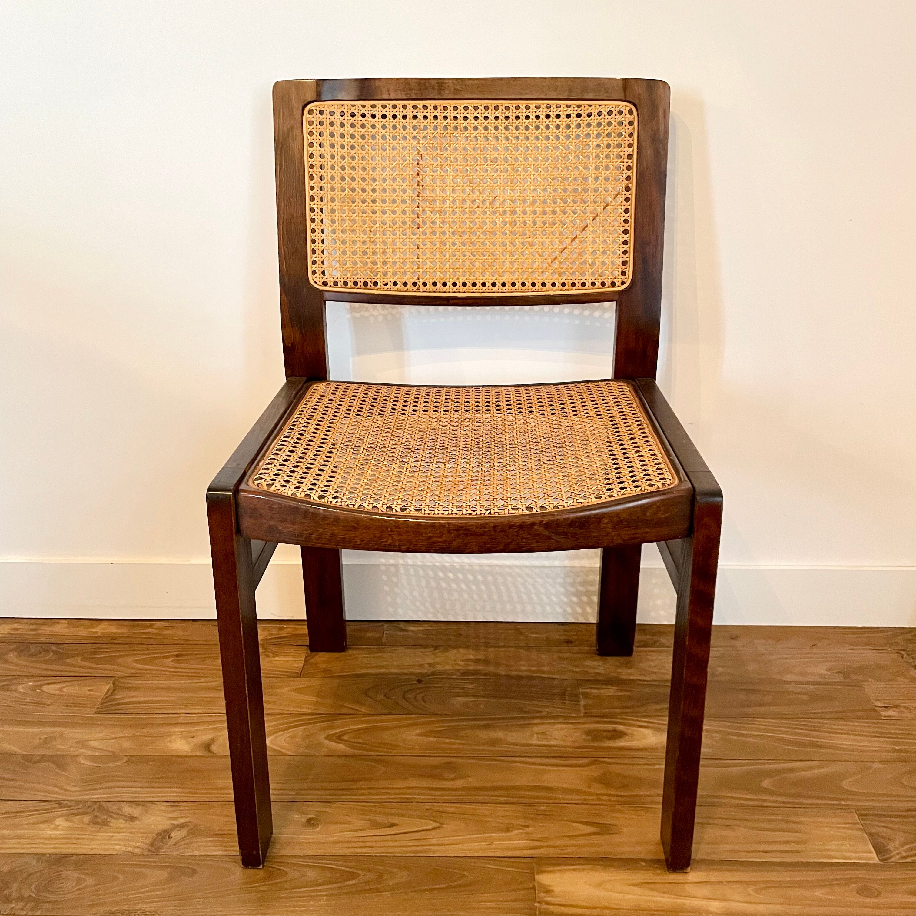 Set of 4 Baumann chairs 70s