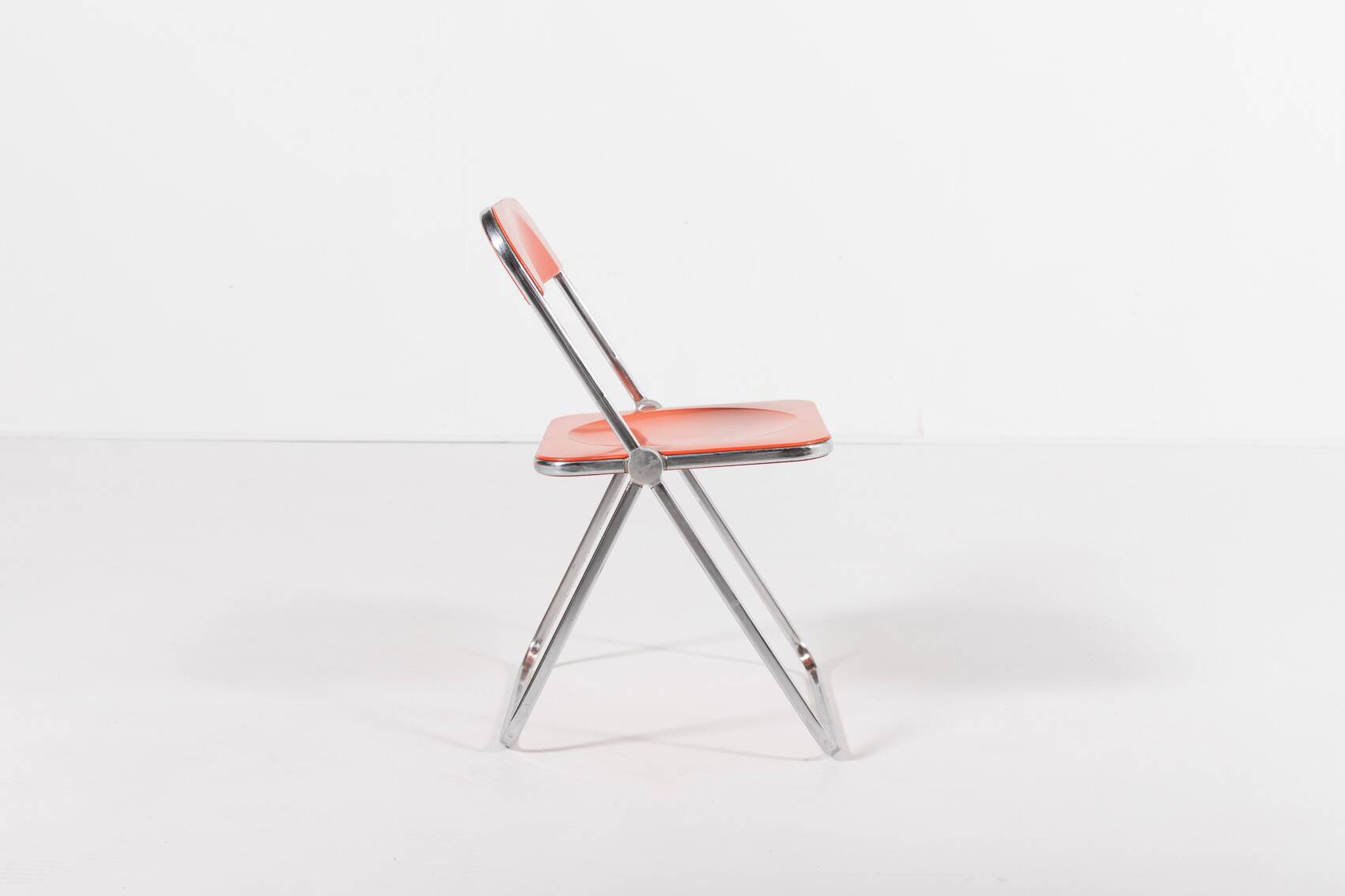 Vintage ‘Plia’ folding chair by Giancarlo Piretti for Anonima Castelli