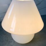 Glass mushroom lamp