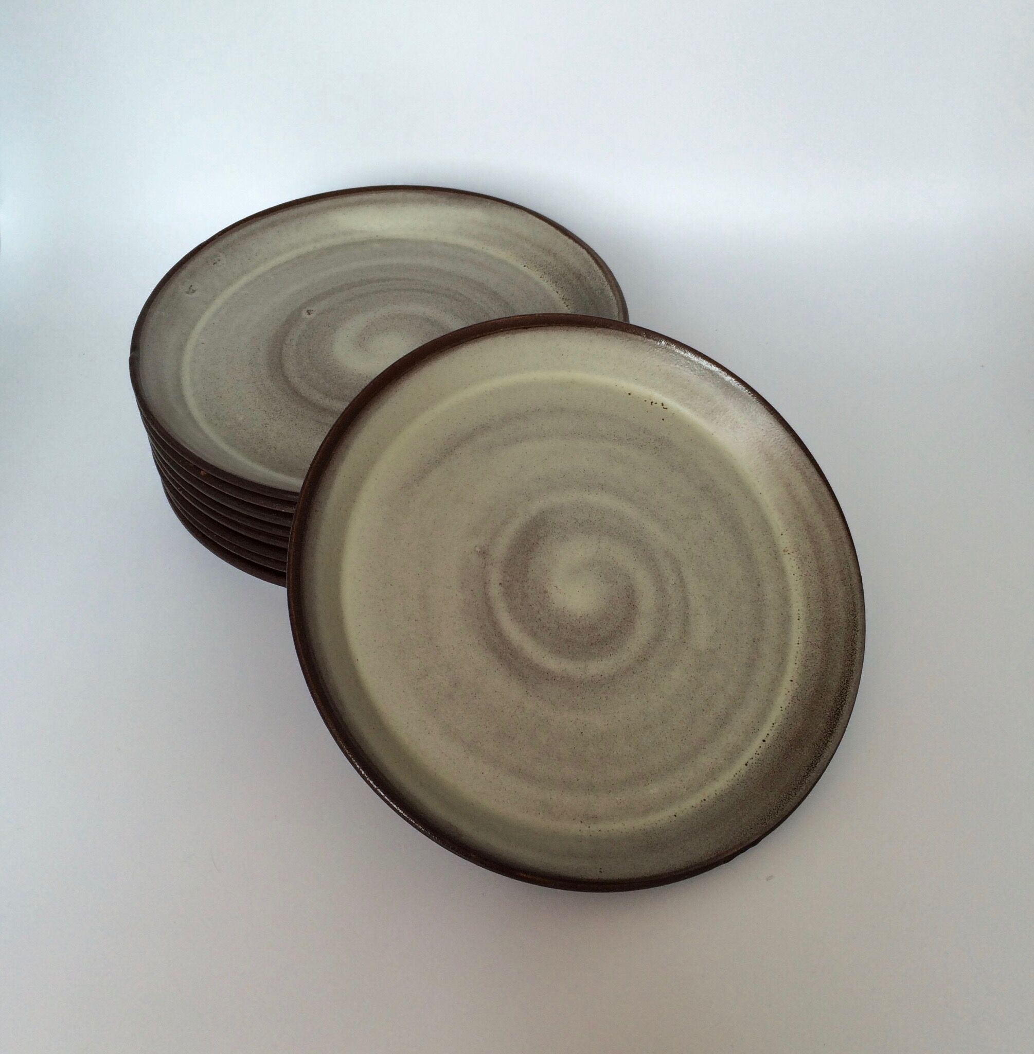 9-sandstone dessert plates