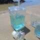 Glass whisky ball carafe