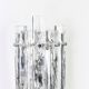Superb wall sconces in crystal rod by Kinkeldey, Germany, 1970s.