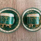 Deux tasses en porcelaine