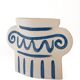 Ceramic Vase 'Greek Column'