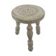 Low tripod tabouret
