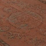 Tapis turc anatolien vintage fait main 283 cm x 175 cm