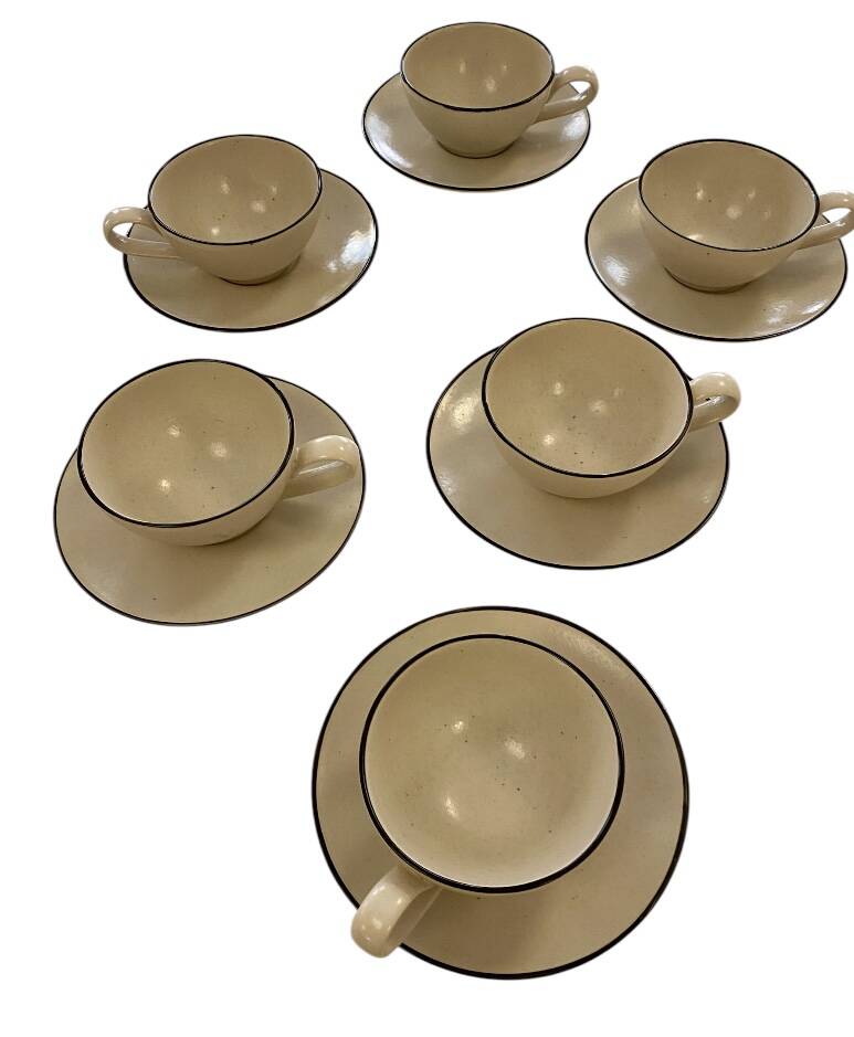 Ensemble de 6 tasses
