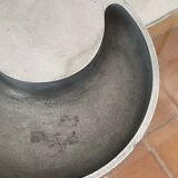 Aluminium cast iron ashtray, 1970s, Albert Leclerc